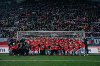 Česká reprezentace po postupu na EURO