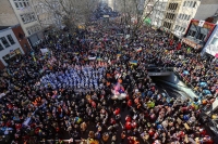 Protestů proti válce na Ukrajině se v Kolíně nad Rýnem účastnilo 250 000 lidí.