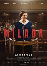 Oficiální plakát ke snímku Milada (2017)