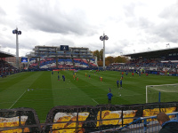 Přípravy před utkáním na Andrově stadionu