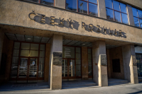 Budova Českého rozhlasu ve Vinohradské ulici