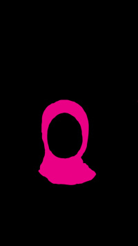 Jasně růžový hidžáb jako symbol protestu, síly a rezistence 