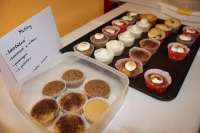 Občerstvení, které studenti připravili.