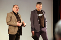Vlevo starosta Ú. n. O. Petr Hájek, vpravo Petr Kulhavý