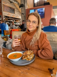 Magdaléna už jako zdravá žena