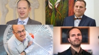 To jsou oni, čtyři kandidáti, ze kterých Akademický senát UP 31.3. pravděpodobně vybere příštího rektora Univerzity Palckého v Olomouci