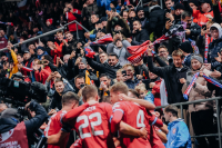 Česká fotbalová reprezentace v kvalifikačním utkání s Moldavskem