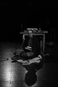 Jeden z organizátorů akce Martin Bucek v roli Josefa