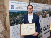 Václav Dokoupil s křišťálovou cenou