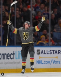 Jack Eichel v dresu svého nového zaměstnavatele. 