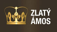 Logo soutěže Zlatý Amos.