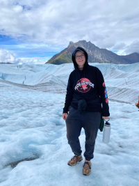 Kristýna Ventrubová na Aljašce