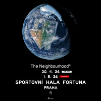 Plakát koncertu v Praze