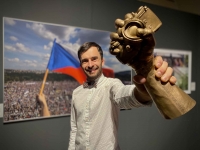 Vítěz kategorie Fotografie roku Lukáš Bíba z nakladatelství Economia