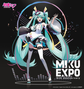 MIKU EXPO Key visual art by IWATO  ©︎ CFM