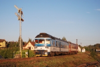 Vlak Českých drah v Libereckém kraji