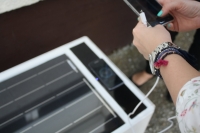 Lavičky jako nabíječka na mobil