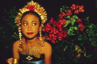 balijská tanečnice během tamních oslav