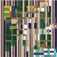 Metastructureal_5Pt, Digital print on canvas, 2019