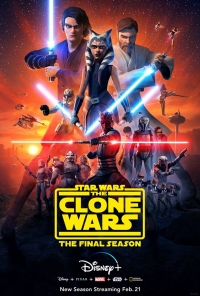 Plakát k sedmé sérii Klonových válek