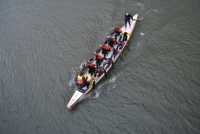 Dračí loď na vodě