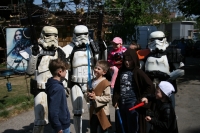 Sandtroopeři a malí faoušci na minulém Star Wars dni