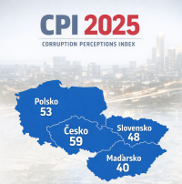 Česko v Indexu vnímání korupce vyrovnalo své bodové maximum