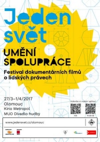 Plakát festivalu Jeden svět
