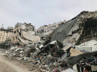 Gaza po bombardování