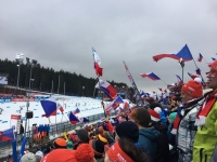 Fanoušci na loňské zastávce Světového poháru v Novém Městě na Moravě