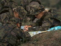 Armáda ČR při vojenském cvičení