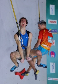 Nový osobní rekord v rychlostním lezení