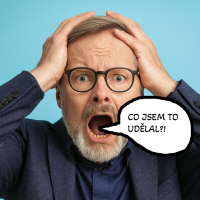 Zděšený Petr Fiala