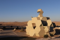 Synagoga českého architekta na IDF základně v Izraeli