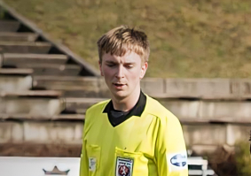 Fotbalový rozhodčí Filip Vykopal