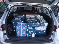 Dárky připravené k odvozu