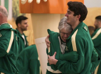 Trey s jeho maminkou ve Hře na Oliheň - Výzva