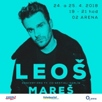 Vizuál koncertů Leoše Mareše v O2 aréně.