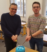 Kandidáti o post akademických senátorů Petr Orság a Tomáš Holešovský