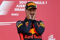 Vítěz závodu Daniel Ricciardo