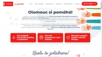 Web projektu Olomouc si pomáhá