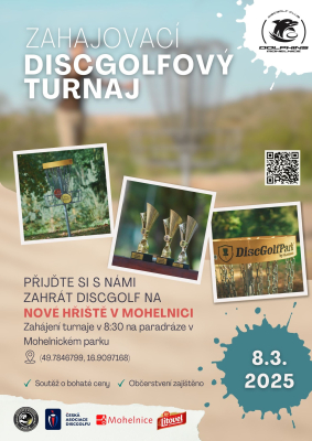 Pozvánka na zahajovací turnaj v Mohelnici.
