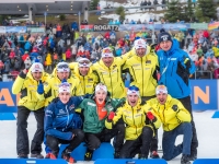 Mužská štafeta skončila na 4. místě