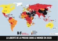 Svoboda tisku ve světe v roce 2020