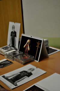 Stánek s kalendáři projektu Světlo mého srdce