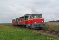 Kouřilova souprava na jemnické trati 