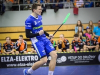 Radující se Josef Rýpar z proměněného nájazdu proti Bulldogs Brno