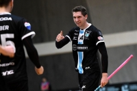 Radost Tomáše Chrousta (Mladá Boleslav) z branky v posledním zápase základní části