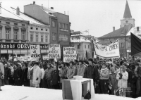 Sametová revoluce ve Valašském Meziříčí