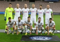 Fotbalisté Slovácka před vítězným zápasem v Nice